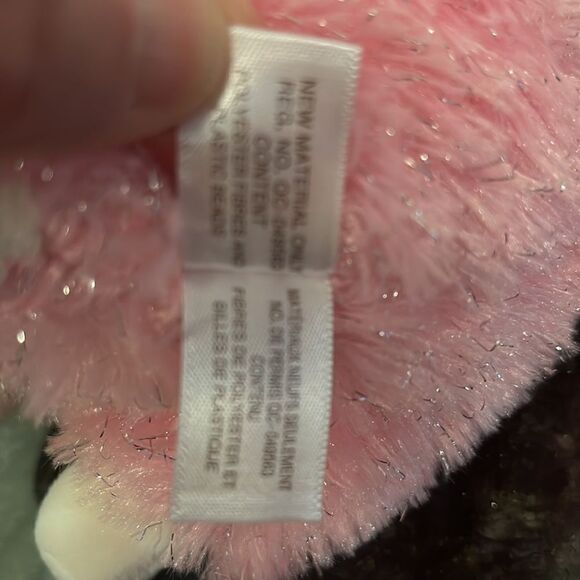 TY Beanie Babies Boos 9" Lana the Pink Llamacorn Plush Unicorn Llama Stuffed - Picture 7 of 7